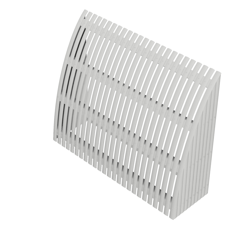 犬矢来 （隙間あり）3Dデータ