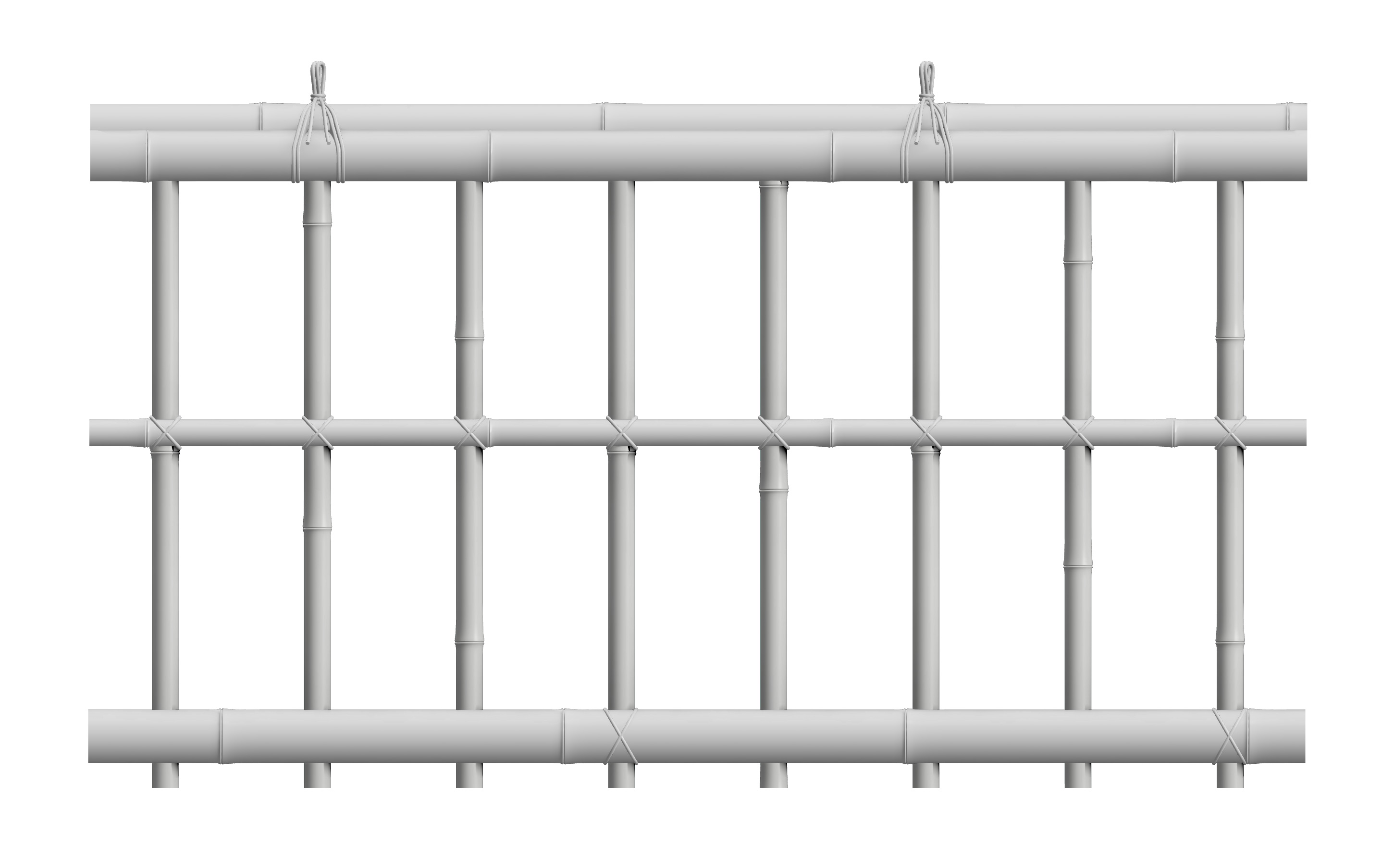 金閣寺垣 H900 ３Dデータ